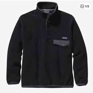 Patagonia Synchilla Black Fleece Jacket